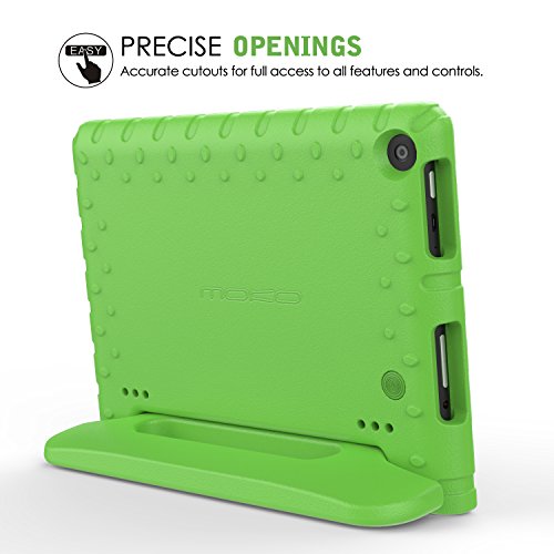 MoKo Hülle für Fire HD 8 2016 – Superleicht EVA Kids Shock Proof Cover Stoßfest Kindgerechte Schutzhülle für Fire HD 8 Tablet (6. Generation – 2016), Grün - 3