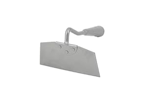 Rekord Gartenhacke (Stahl) mit pulverbeschichteter Dülle, Arbeitsbreite: ca. 16 cm, ideal zum Auflockern und Unkraut entfernen, Ziehhacke, Unkrauthacke