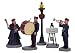 Produktbild Lemax - Christmas Band - Weihnachtsband - 5er Set - Polyresin - Figuren & Zubehör für die eigene kleine Weihnachtswelt