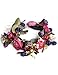 Produktbild Zacoo Blumenkrone Girlande Haarband Haarkranz Hochzeit Festival Rot+Lila HS0009