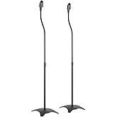 My Wall HS1SL Speaker Stand Capacity 9 kg Twin Pack Black