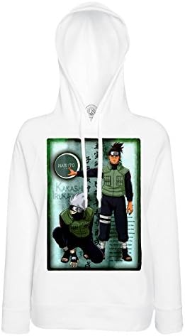 Sweat à capuche Naruto Kakashi Sensei Iruka Sensei Ninja Manga tissu Leger Polyester