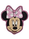 Character World Disney Minnie Mouse Makeover Shaped Rug, Multi-Color