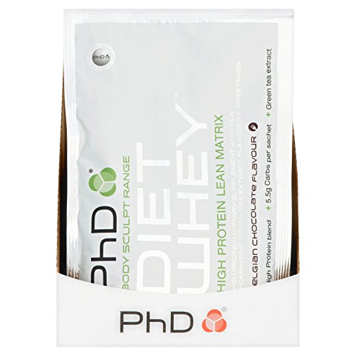 Preisvergleich Produktbild PhD Diet Whey Belgian Chocolate 50 g (Pack of 12)