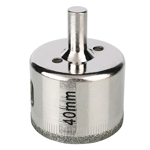 SOLEDI Glasbohrer Set Diamantbohrer Hohlbohrer Lochsäge Bohrkrone Fliesenbohrer 15 Stück - 2