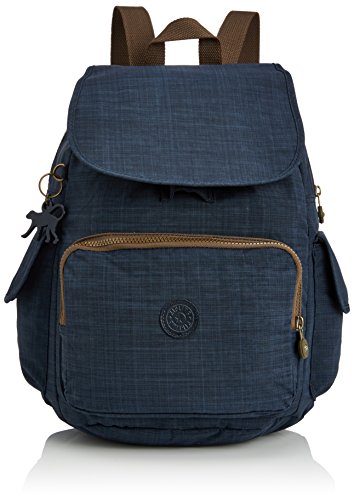 Kipling Womens City Pack Bp Backpack Handbag Dazz Tr Blue C