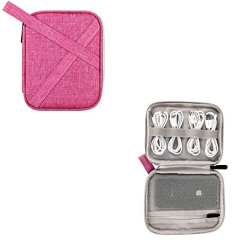 Preisvergleich Produktbild SuRose Kabeltasche Zubehör Reisetasche, Multifunktionale Kabelaufbewahrungstasche, Kann Kopfhörer, Festplatte, U-Disk, Ladeschatz usw. aufnehmen.