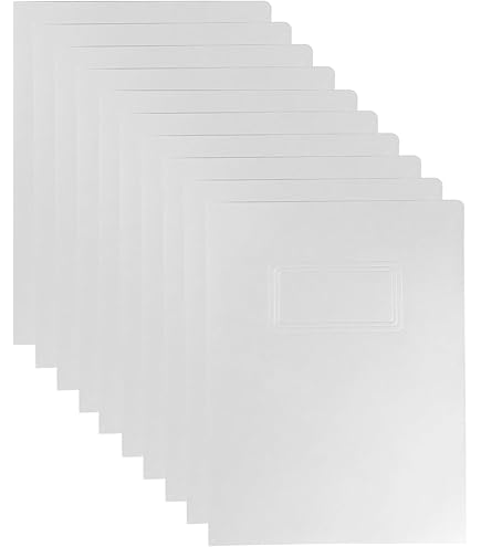 10 stuks mappen met vak A4, kraftdocumentenmap, presentatiemap