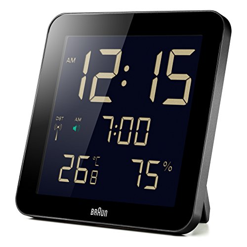 Braun Wecker digital schwarz BNC014BK-RC - 3