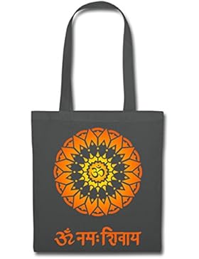 Spreadshirt OM Namah Shivaya Sanskrit Zeichen Stoffbeutel