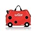 Trunki Ride-on Suitcase - Harley the Ladybug (Red)