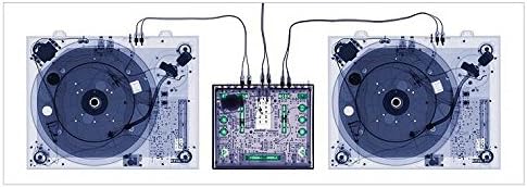 Plates Player X-Ray Image X-Ray Turntables Art Print Art Print Lithographie