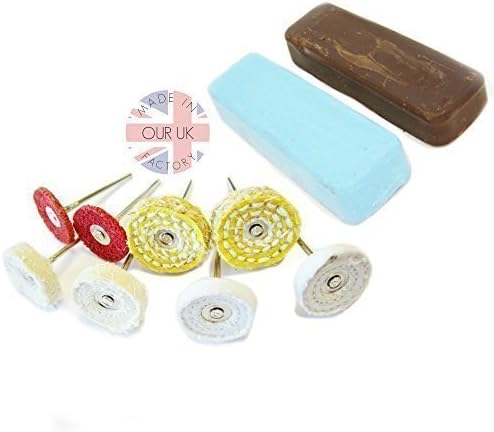 Dremel Detailed Alloy Polishing Kit 45 Scratch &amp; Rust Removal to Very High Shine