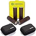 Produktbild 4X LG 18650HG2 Akku LGDBHG21865 3000mAh, 3,6V Format LiNiMnCoO2/20A inkl. Cardiocell Aufbewahrungsbox und 2X Efest Zipper Case