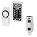 Produktbild ABUS HomeTec Pro Funk-Türschlossantrieb mit Home Tec Funk-Tastatur  und Fernbedienung in silber oder weiß