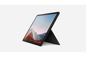 2021 Microsoft Surface Pro 7+ con Intel Core i5-1135G7 (12,3-pulgadas, 8GB RAM, 256GB SSD) Negro (Reacondicionado)
