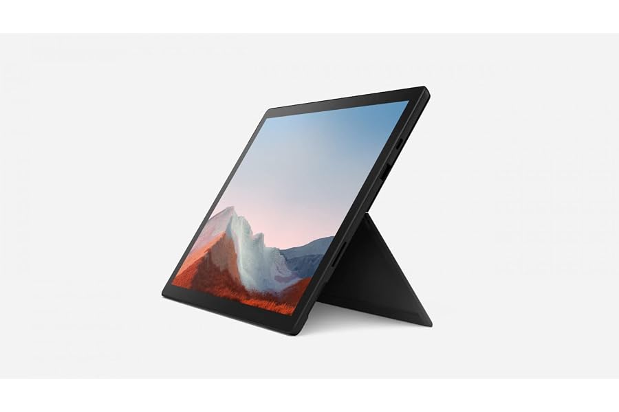Microsoft Surface Pro 7+ (12,3-zoll, 2021), Schwarz (Generalüberholt) | Intel Core i5-1135G7, 8GB RAM, 256GB SSD