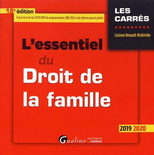 Télécharger L'essentiel du droit de la famille livre En ligne