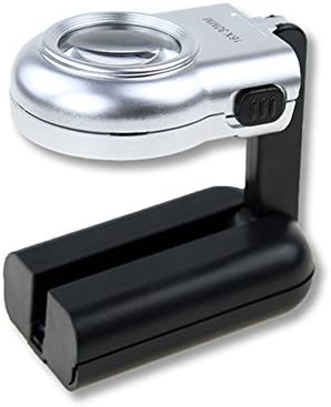 Handheld Led Magnifying Glass 16 Times Times Desktop Magnifying Glass Reading Magnifier