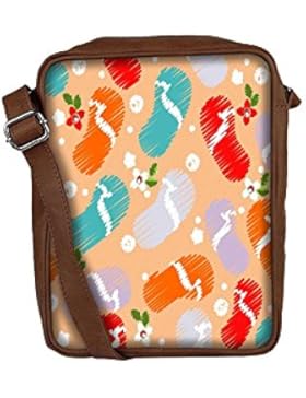 Snoogg , Damen Umhängetasche mehrfarbig multi
