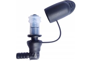 MenQind Borse di ricambio per idratazione, valvole di morso con copertura per borsa per la vescica, valvola on/off con coperchio antipolvere per il pacchetto di idratazione