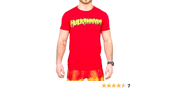 Hulk Hogan Hulkamania T-Shirt Red 