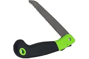 SHUNYABEI Portable Folding Hand Saw Pro Sharp Teeth Pruning Hand Saw Durable Solid Grip Garden Tree Saw Great for Camping, Survival, Backpacking, Tree Trimming
