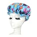 Quality Thickening Shower Cap Double Layers Waterproof Bath Cap Heart, Blue RS.1527.00