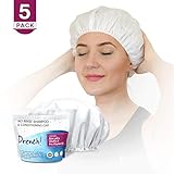 5 x Luxury No Rinse Shampoo Caps - Waterless Shampoo and Conditioner in a Dry Shampoo Caps for the Elderly or bedridden - No drips, Mess or Residue! (by Drench!)