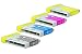 Produktbild Inkadoo Tinte passend für Brother MFC-465 CN kompatibel zu Brother LC1000VALBPDR,LC1000VAL,LC-1000 VAL,LC-1000 VAL BP LC-1000 - 4x Premium Drucker-Patrone Alternativ - Schwarz, Cyan, Magenta, Gelb - 1 x 25 & 3 x 12 ml