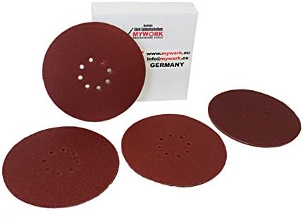 MyWork Professional Tools 8 Hole Sanding Disks Diameter 225 mm, 22565MW-18050