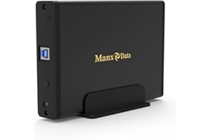 Manxdata 1TB External Hard Drive USB 3.0 Compatible with XBOX ONE / PS4 / Windows PC/Mac