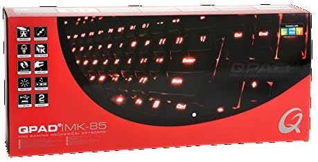 Qpad MK 85 Gaming Keyboard blue (French Layout Keyboard)
