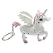 Produktbild Switty Einhorn-Schlüsselring LED-Licht-Fackel mit Ton Handtasche Auto Anhänger