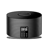 【Dual-Wecker + UKW-Radio】Sie können den Wecker für die Uhrzeit und den Weckalarm einstellen, sich keine Sorgen über die Verspätung machen, die integrierte UKW-Radiofunktion, das Radio jederzeit und überall hören und suchen und mehr Spaß haben.
