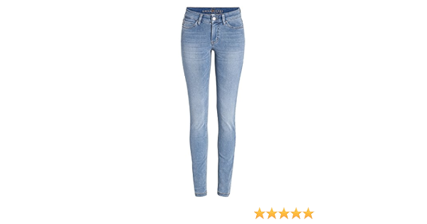 MAC Women's Dream Skinny Jeans, Blue 