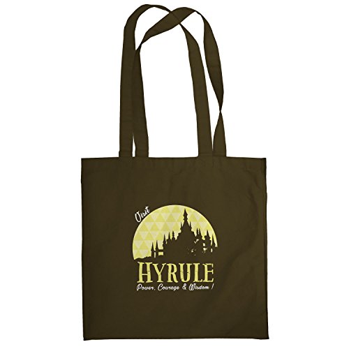 Preisvergleich Produktbild TEXLAB - Visit Hyrule - Stoffbeutel, braun