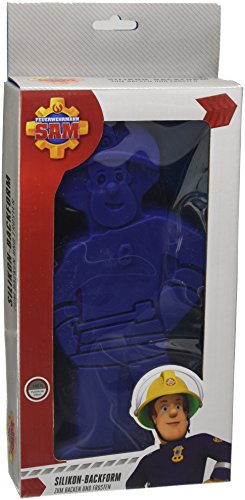 Preisvergleich Produktbild Feuerwehrmann Sam Silikon Backform im Geschenkkarton