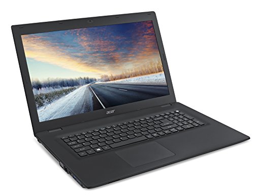 Acer Travelmate P278-M 17 3-Inch HD LED LCD Notebook -  Black   Intel I5-6200U  4 GB RAM  1 TB HDD  Windows 10 Pro 