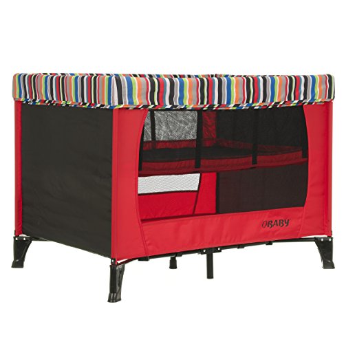 Obaby Naptime Bassinette (Red/Black)