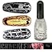 La Femme Crackle Nail Varnish - Silver