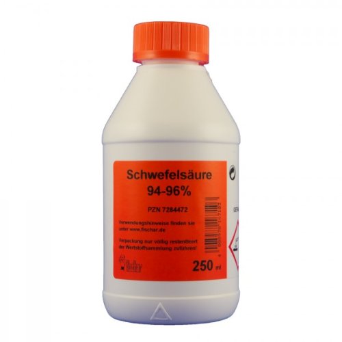 Preisvergleich Produktbild Schwefelsäure 94-96 % techn. 250 ml