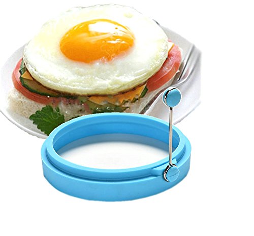 VANGOLD Spiegeleiform für Bratpfanne pfannkuchen form aus silikon Spiegeleiformen für Pfanne & Frühstück – 4 Stück - 2