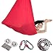 Produktbild Fusanadarn Yoga Gymnasium mit umgekehrter Schwerkraft Luftyoga-Hängematte Mikroelastische 5 * 2,8 Meter verbreiterte Fitnessyoga-Hängematte (Color : 4)