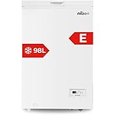 Nilson Horizontal Freezer White NCH1001EDC. Capacity 98 Litres, Dual Cooling, 4 Star, Super Freeze Mode, Cyclic Technology, H