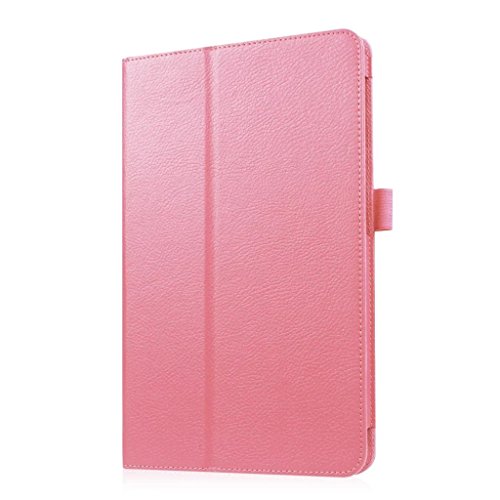 Samsung Galaxy Tab A 10.1″ Hülle, COLJOY Kunstlederhülle Tasche Zeitlosen Stil Etui Schutzhülle mit Standfunktion für Samsung Galaxy Tab A 10.1″ SM-T580 T585 – Rosa - 5