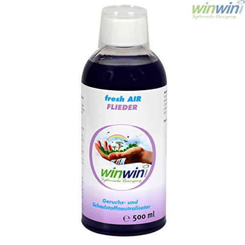 winwinCLEAN AIR BLOW „POWER EDITION“ I MODELL 2017 I UV-ENTKEIMUNG I MIT LUFTREINIGER-KONZENTRAT fresh AIR „FLIEDER“ 500ml - 3