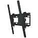 Produktbild DQ Anna Flex 400 Schwarz TV Wandhalterung - Empfohlene TV-Größe: 32"-55" - VESA 100x100 120x180 200x100 200x200 200x300 300x300 400x200 400x300 400x400 Non-VESA mm - Neigbar