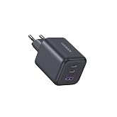 UGREEN Zapix USB C Charger 45W GAN 3 Ports Fast Charging Wall Plug | SFC 2.0 Compatible with iPhone 18 Pro Max 17 Air 16 15 1