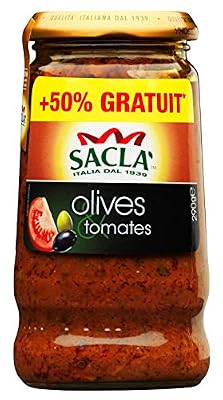 Sacla Saclà Sauce Olives/Tomates +50% Gratuit 290 g